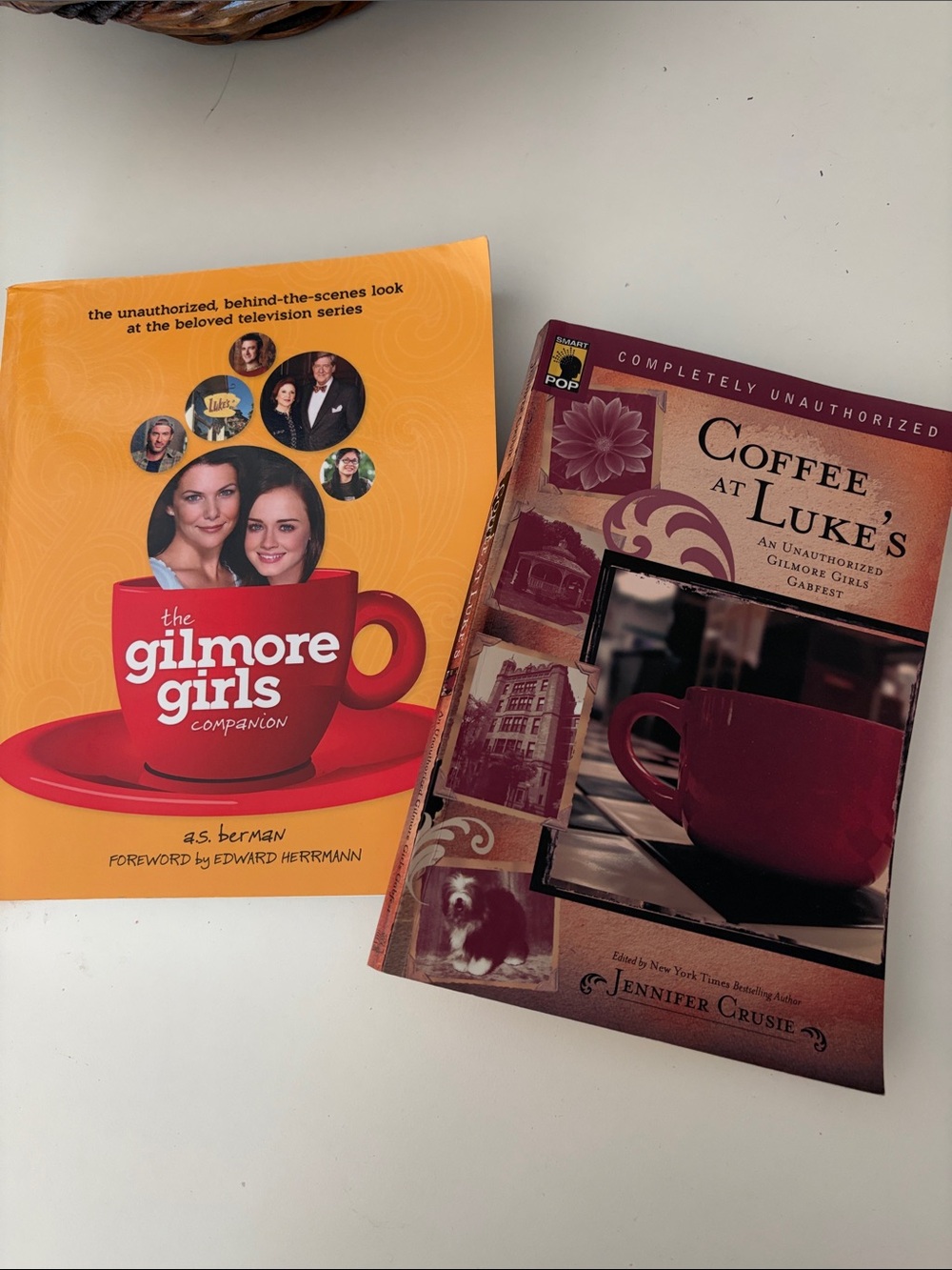 Gilmore Girls Books! 📚 Companion & Coffee at Luke's Books